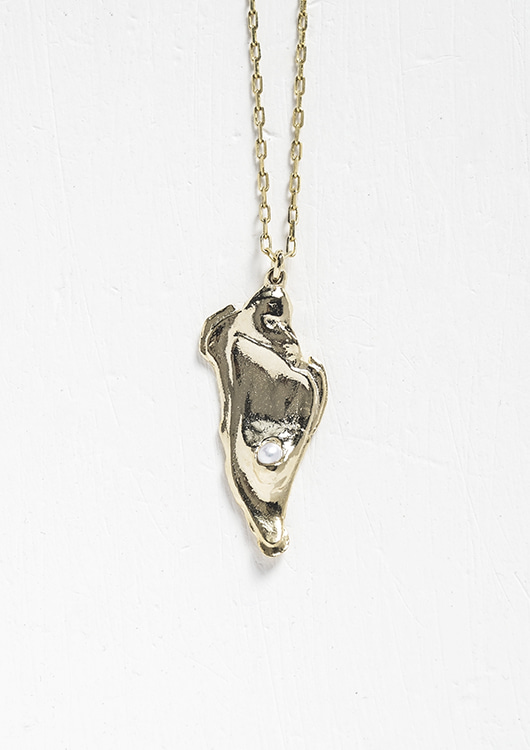 The Hidden Treasure Necklace, Gold Vermeil